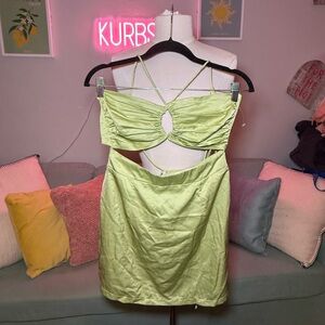 Beginning Boutique Light Green Dress